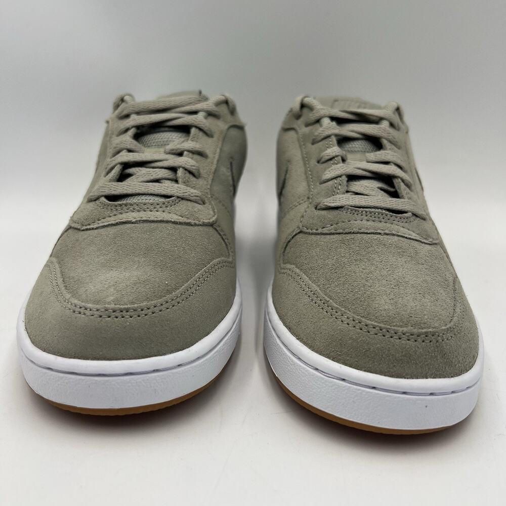 Womens Size 8.5 Nike Ebernon Low Premium Light Grey Suede Sneakers AQ2232 300 - Picture 5 of 7
